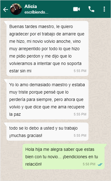 chat de WhatsApp