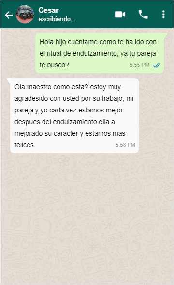 chat de WhatsApp